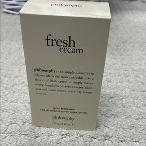 Philosophy Fresh Cream Fragrance Box